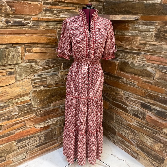 Max Studio Dresses & Skirts - Max Studio Tiered Floral Maxi Dress (M) NWOT